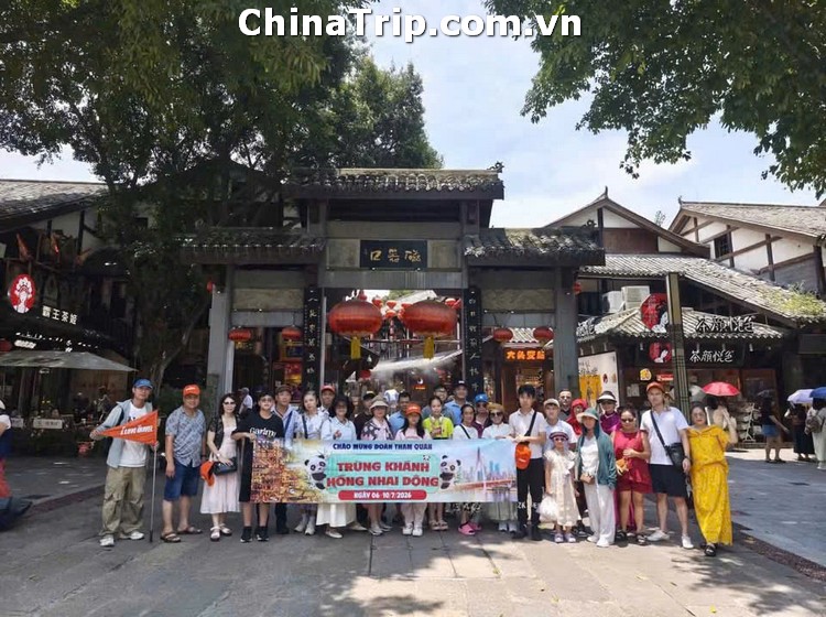 ChinaTrip - Đoàn Trùng Khánh 06–10/7/2026