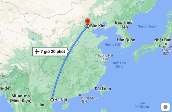 Từ Hà Nội bay thẳng đi được những thành phố nào của Trung Quốc? (tổng hợp đường bay)