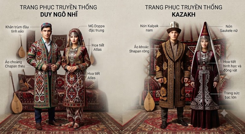 Chụp ảnh trang phục dân tộc ở Tân Cương: Thuê ở đâu, giá bao nhiêu?