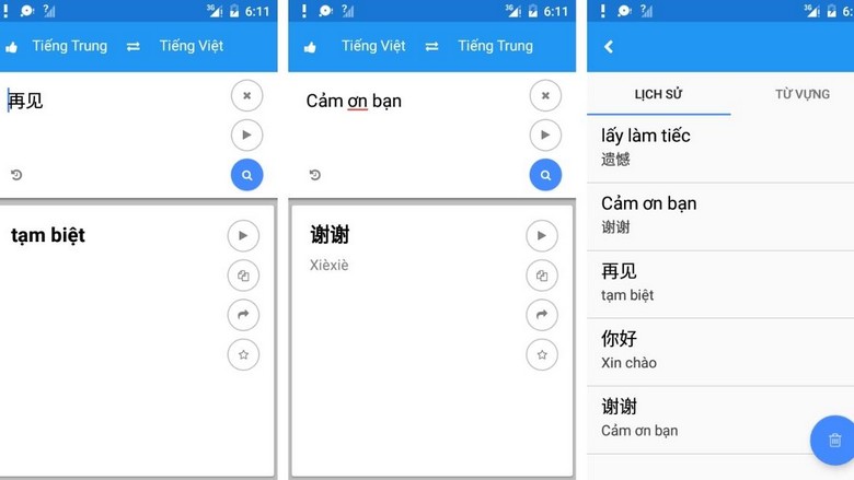 Khách Hà Nội tải sẵn app dịch và gói tiếng Trung offline khi còn ở Việt Nam