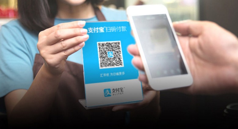 Màn hình cài đặt app Alipay và WeChat để thanh toán tại Trung Quốc