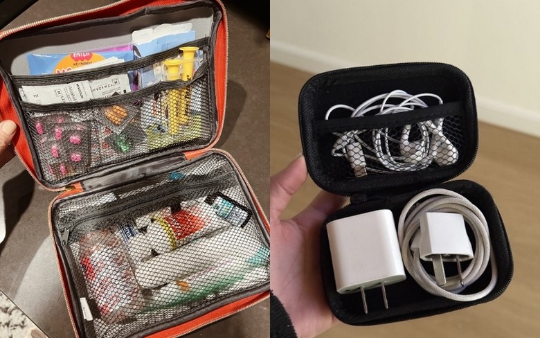 Túi thuốc và vật tư y tế cá nhân chuẩn bị cho chuyến đi Trung Quốc