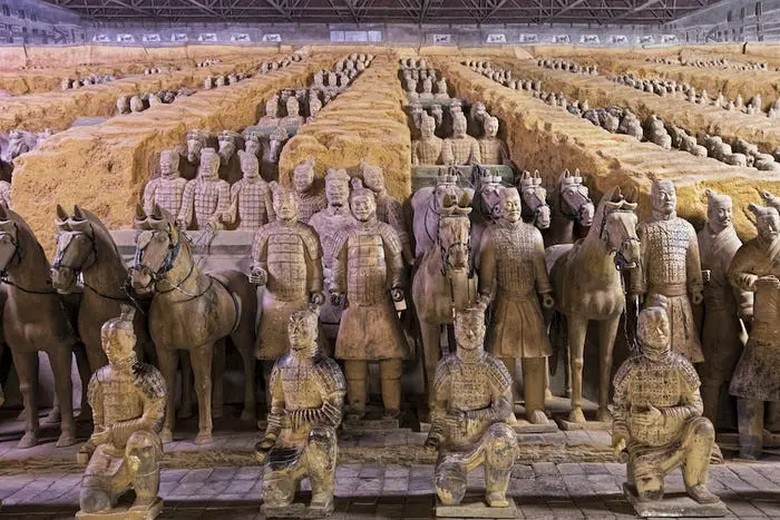 Toàn cảnh khu di tích Binh Mã Dũng tại Tây An