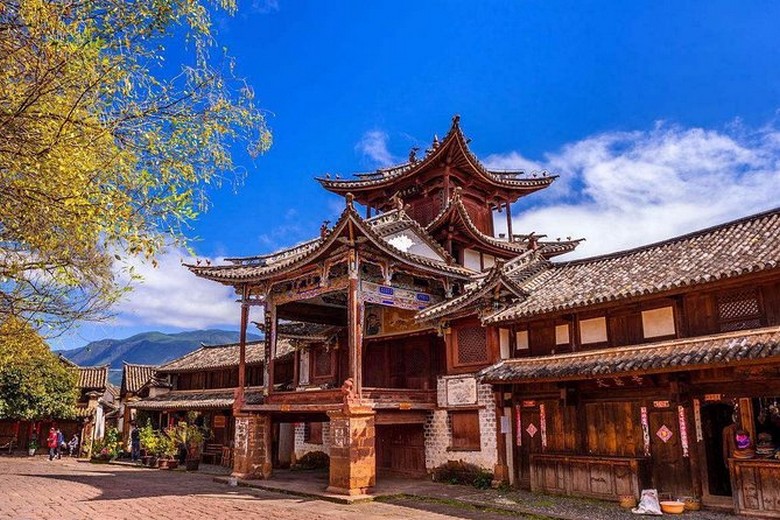 Đường đèo núi từ Đại Lý tới Sa Khê