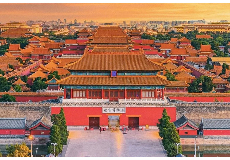 Toàn cảnh Tử Cấm Thành nhìn từ đỉnh Cảnh Sơn Công Viên