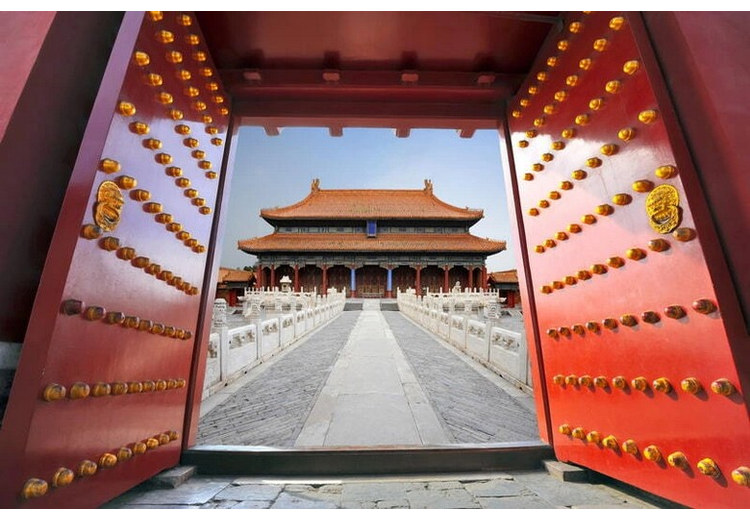 Tử Cấm Thành nhìn từ cổng Ngọ Môn
